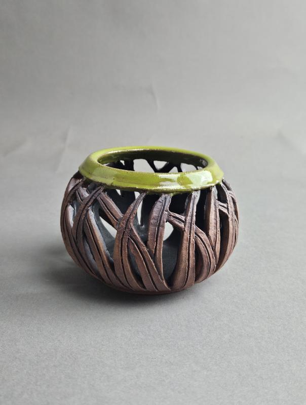 Grass Cut-out Vessel