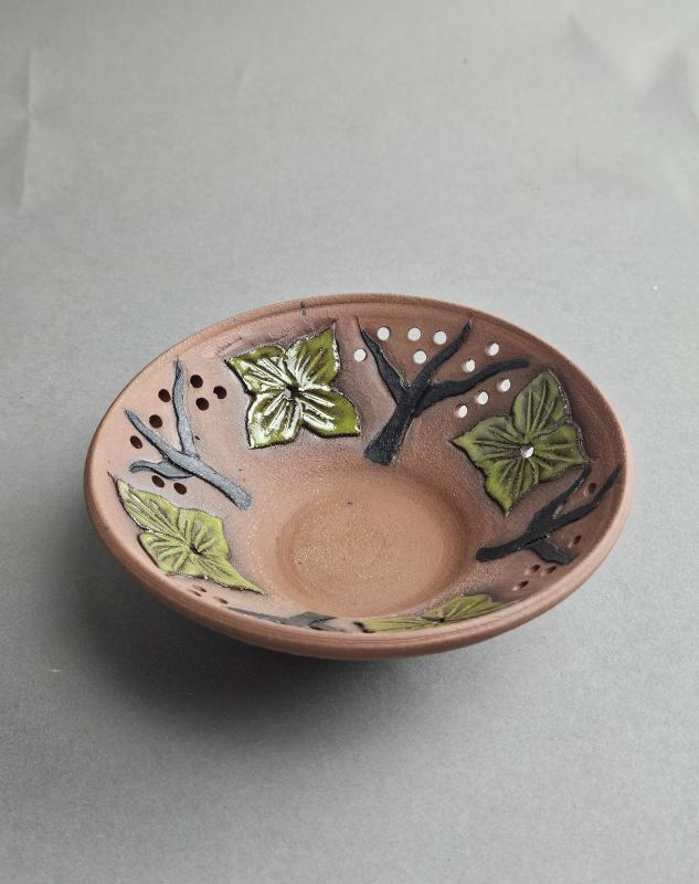 Dogwood & branches bowl